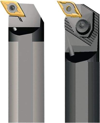 Seco - 0.98" Min Bore Diam, 10" OAL, 3/4" Shank Diam, A-SDUN Indexable Boring Bar - DNMU 332 Insert, Screw Holding Method - USA Tool & Supply