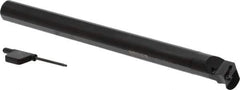 Seco - 1-1/8" Min Bore Diam, 10" OAL, 3/4" Shank Diam, Indexable Boring Bar - VBMT 21.5.. Insert, Screw Holding Method - USA Tool & Supply