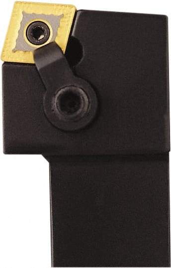 Seco - MCRN, Right Hand Cut, 75° Lead Angle, 1-1/4" Shank Height x 1-1/4" Shank Width, Negative Rake Indexable Turning Toolholder - 6" OAL, CNMG 643 Insert Compatibility, Series Multi-Directional Turning (MDT) - USA Tool & Supply
