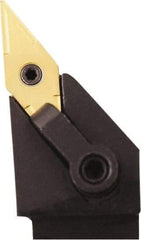 Seco - MVJN, Right Hand Cut, 93° Lead Angle, 1" Shank Height x 1" Shank Width, Negative Rake Indexable Turning Toolholder - 6" OAL, VNMG 432 Insert Compatibility, Series Multi-Directional Turning (MDT) - USA Tool & Supply