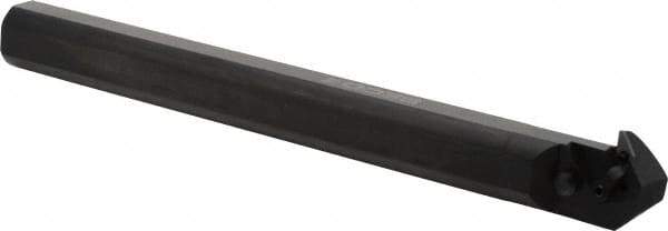 Seco - 2-1/4" Min Bore Diam, 14.795" OAL, 1-1/2" Shank Diam, MVLN Indexable Boring Bar - VNMG 332 Insert, Pin & Clamp Holding Method - USA Tool & Supply