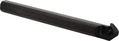 Seco - 2-1/4" Min Bore Diam, 14.795" OAL, 1-1/2" Shank Diam, MVLN Indexable Boring Bar - VNMG 332 Insert, Pin & Clamp Holding Method - USA Tool & Supply
