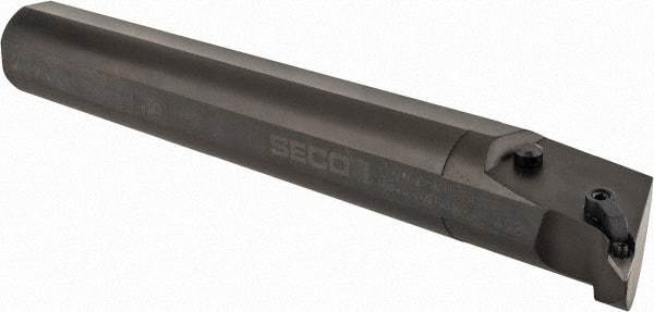 Seco - 2-1/2" Min Bore Diam, 16" OAL, 2" Shank Diam, A-MVPN Indexable Boring Bar - VNMG 332 Insert, Pin & Clamp Holding Method - USA Tool & Supply