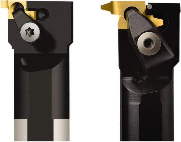 Seco - CN, Internal, Left Hand, Indexable Grooving Tool Holder - 1" Shank Width, 8" OAL - USA Tool & Supply