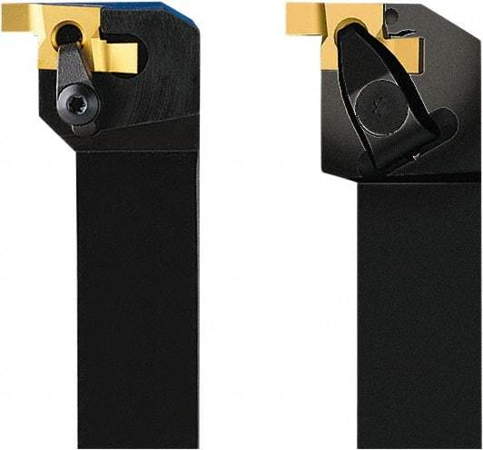 Seco - CEA, External, Right Hand, 0.15" Max Depth of Cut, 0.15 to 0.157" Groove Width, Indexable Grooving Tool Holder - 14EAR Insert Compatibility, 1" Shank Height, 1" Shank Width, 6" OAL - USA Tool & Supply