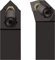 Seco - CSKN, Left Hand Cut, 75° Lead Angle, 25mm Shank Height x 25mm Shank Width, Negative Rake Indexable Turning Toolholder - 150mm OAL, SN..0603.. Insert Compatibility, Series Clamp Lock - USA Tool & Supply