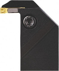 Seco - CGI, External, Left Hand, 12mm Max Depth of Cut, 4mm Min Groove Width, Indexable Grooving Tool Holder - LC.. 1604.. Insert Compatibility, 25mm Shank Height, 25mm Shank Width, 150mm OAL - USA Tool & Supply