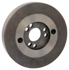 Gibraltar - Adapter Back Plate for 4" Diam Lathe Chucks - 1-10 Mount, Steel - USA Tool & Supply