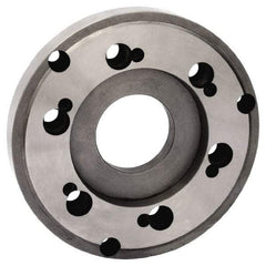 Gibraltar - Adapter Back Plate for 12" Diam Lathe Chucks - D1-8 Mount, Semi-Steel - USA Tool & Supply