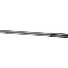 Made in USA - 0.508" Carbide-Tipped 6 Flute Chucking Reamer - USA Tool & Supply