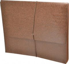 SMEAD - 9-1/2 x 11-3/4", Letter Size, Brown, 3-1/2" Expanding Wallet - 1 per Box - USA Tool & Supply