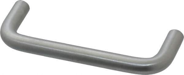 80/20 Inc. - 3.3" Long, Steel Door Handle - Steel, 3" Center to Center - USA Tool & Supply