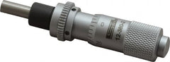 SPI - 1/2 Inch, 0.51 Inch Thimble, 0.2 Inch Spindle Diameter x Mechanical Micrometer Head - USA Tool & Supply