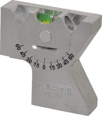 SPI - Machine Set-Up Gage Levels Minimum Adjustable Angle: 0.00 Maximum Adjustable Angle: 360.00 - USA Tool & Supply