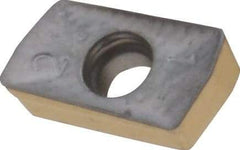 Iscar - HP ANKT0702 R Grade IC830 Carbide Milling Insert - TiAlN/TiN Finish, 0.1024" Thick, 0.5mm Corner Radius - USA Tool & Supply
