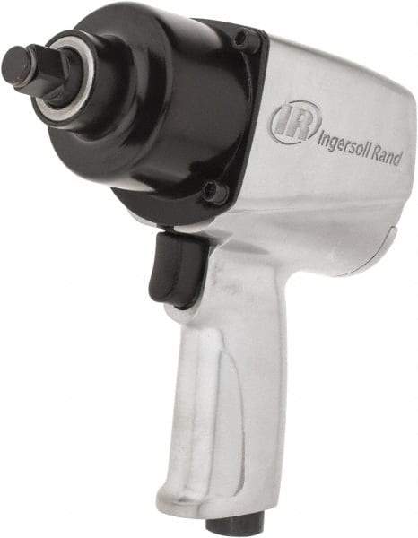 Ingersoll-Rand - 1/2" Drive, 7,400 RPM, 450 Ft/Lb Torque Impact Wrench - Pistol Grip Handle, 1,200 IPM, 24 CFM, 1/4" NPTF Inlet - USA Tool & Supply