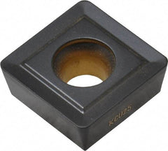 Kennametal - SPPX15T512 FP Grade KCU25 Carbide Indexable Drill Insert - TiCN/Al2O3 Finish, 0.619" Inscribed Circle - USA Tool & Supply