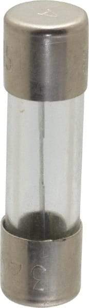 Cooper Bussmann - 32 VAC, 15 Amp, Fast-Acting Miniature Glass Fuse - Fuse Holder Mount, 1-1/2" OAL, 13/32" Diam - USA Tool & Supply
