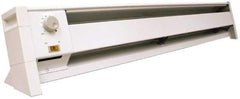 Marley - 45" Long, 120 Volt, 500/100/1500 Watt, 3410/5120 BTU, Electric Baseboard Heater - USA Tool & Supply