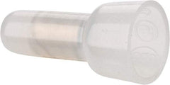 Value Collection - 22 to 14 AWG, 300 Volt, Closed End Twist on Wire Connector - Clear (Color) - USA Tool & Supply