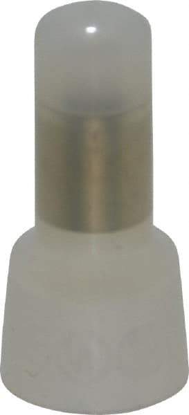 Value Collection - 16 to 10 AWG, 600 Volt, Closed End Twist on Wire Connector - Clear (Color) - USA Tool & Supply