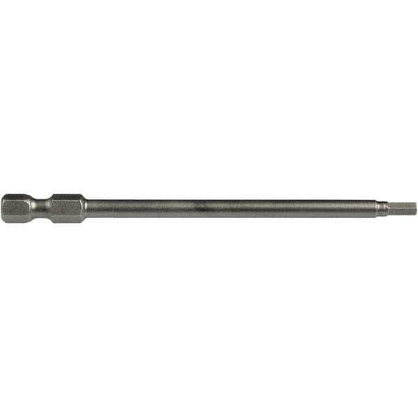 Apex - 1/8" Hex Bit - 1/4" Hex Drive, 3" OAL - USA Tool & Supply