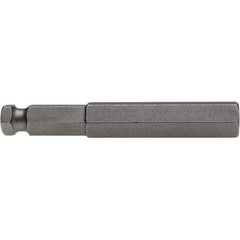 Apex - 1/2" Hex Bit - 7/16" Hex Drive, 3-1/2" OAL - USA Tool & Supply