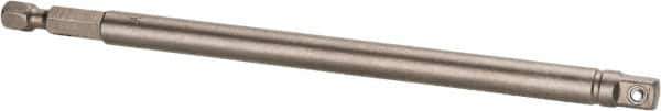 Apex - 1/4" Square Size Hex to Square Extension - 1/4" Hex Drive, 6" OAL - USA Tool & Supply