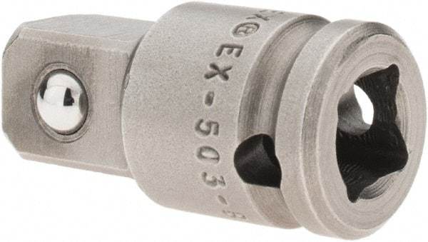 Apex - 1/2" Drive Standard Socket Extension - 1-1/2" OAL - USA Tool & Supply