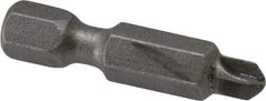 Apex - #3 Torq-Set Bit - 1/4" Hex Drive, 1-1/4" OAL - USA Tool & Supply