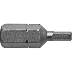 Apex - Hex Screwdriver Bits Type: Hex Screwdriver Bit Measurement Type: Metric - USA Tool & Supply