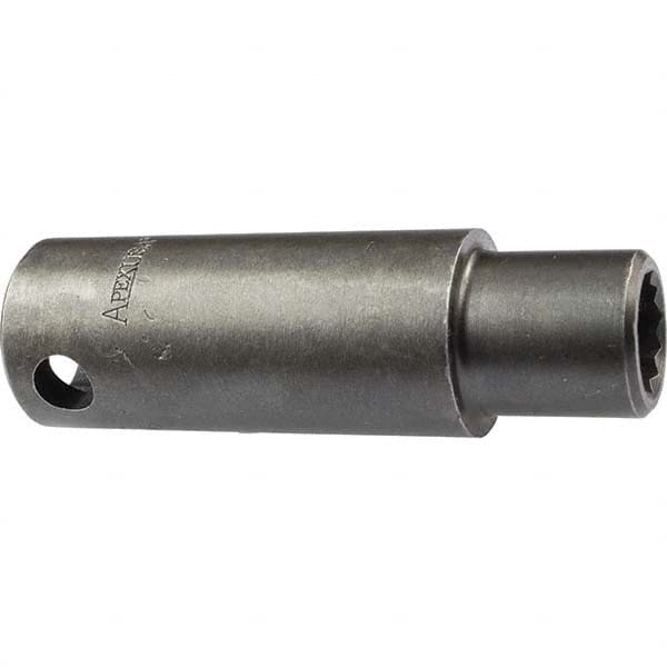 Apex - Impact Sockets Drive Size (Inch): 3/8 Size (Inch): 3/8 - USA Tool & Supply