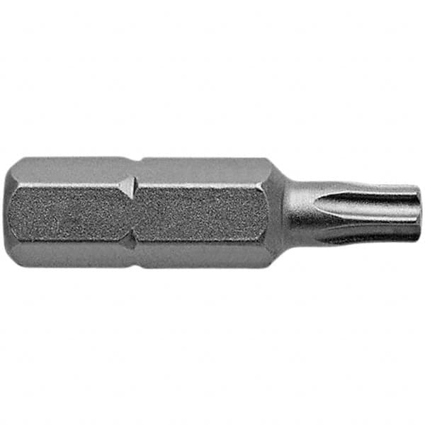 Apex - Torx Screwdriver Bits Type: Torx Bit Drive Size (Inch): 1/4 - USA Tool & Supply