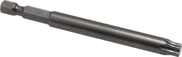 Apex - T40 Torx Bit - 1/4" Hex Drive, 3-1/2" OAL - USA Tool & Supply