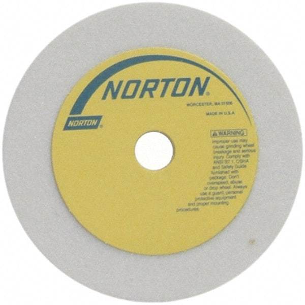 Norton - 3" Diam x 1/2" Hole x 1" Thick, M Hardness, 60 Grit Surface Grinding Wheel - Aluminum Oxide, Type 1, Medium Grade, 10,825 Max RPM - USA Tool & Supply
