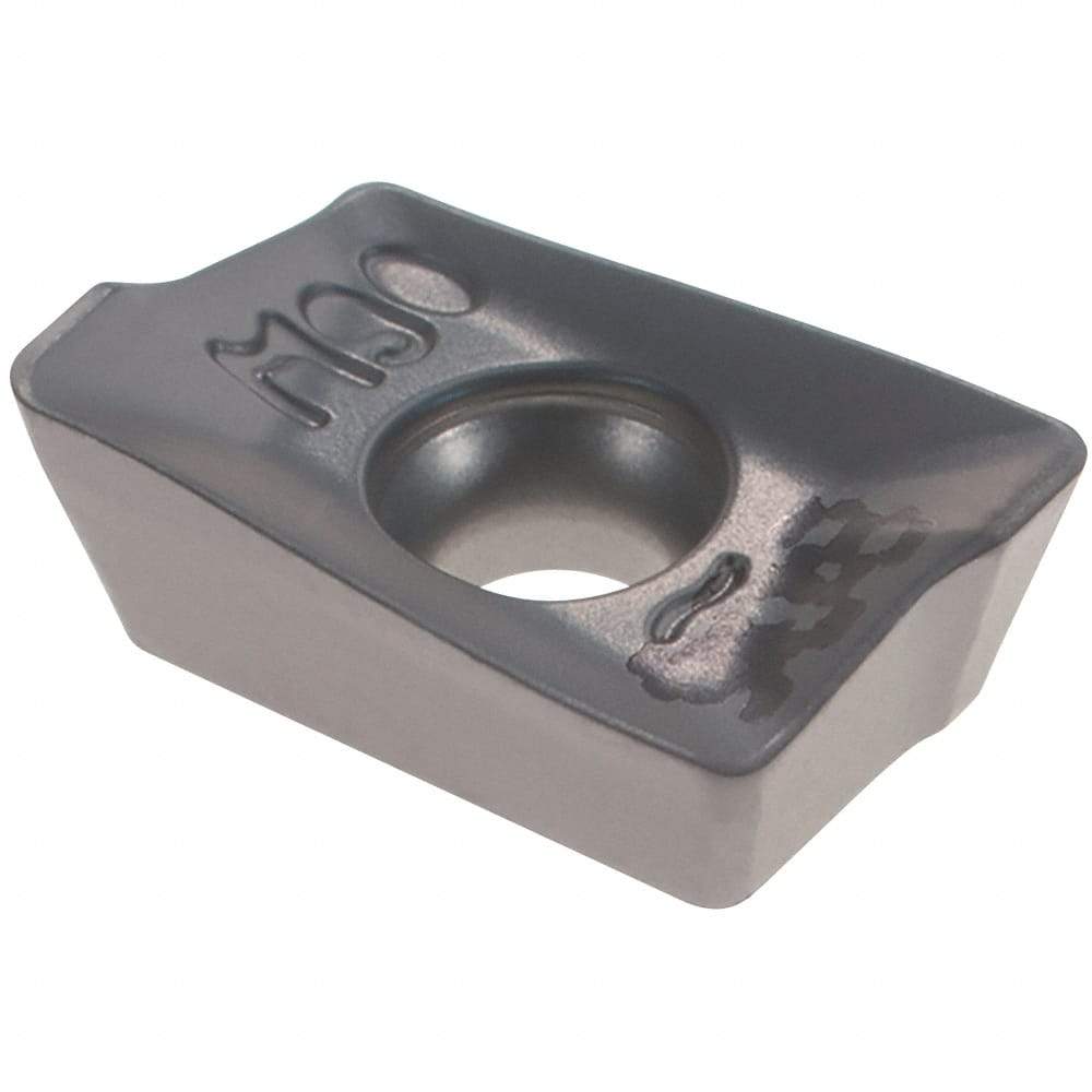 Iscar - APKT1003 Grade IC908 Carbide Milling Insert - TiAlN Finish - USA Tool & Supply