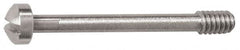 Captive Screws; System of Measurement: Inch; Drive Type: Slotted; Thread Size: #6-32; Material: Stainless Steel; Finish: Uncoated; Material Grade: 18-8; Head Diameter: 0.2188 in; 7/32 in; Head Height: 0.1190 in; Standards: QQ-S-763; Head Diameter (Inch):