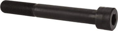 Holo-Krome - 1-1/2 - 6 UNC Hex Socket Drive, Socket Cap Screw - Alloy Steel, Black Oxide Finish, Partially Threaded, 12" Length Under Head - USA Tool & Supply