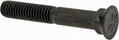 Value Collection - 3/8-16 UNC, 2-1/2" OAL, Steel Plow Bolt - Uncoated, Grade 5 - USA Tool & Supply