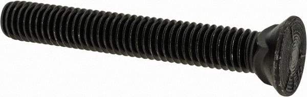 Value Collection - 3/8-16 UNC, 2-3/4" OAL, Steel Plow Bolt - Uncoated, Grade 5 - USA Tool & Supply