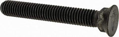 Value Collection - 1/2-13 UNC, 3-1/2" OAL, Steel Plow Bolt - Uncoated, Grade 5 - USA Tool & Supply