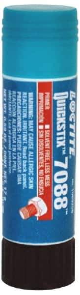 Loctite - 17 Gal Stick, Blue, Very High Strength Semisolid Primer - Series 7088, 1 hr Full Cure Time - USA Tool & Supply