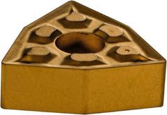 Iscar - WNMG3-1 GN Grade IC9250 Carbide Turning Insert - TiCN/Al2O3/TiN Finish, 80° Trigon, 3/8" Inscr Circle, 5/32" Thick, 1/64" Corner Radius - USA Tool & Supply