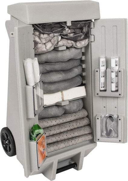 PRO-SAFE - Universal Spill Kit - Polypropylene Kaddie - USA Tool & Supply