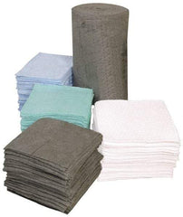 PRO-SAFE - 61 Gal Capacity per Package, Oil Only Roll - 150' Long x 30" Wide, White, Polypropylene - USA Tool & Supply