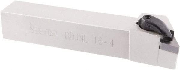 Iscar - DDJN, Left Hand Cut, 7° Lead Angle, 1" Shank Height x 1" Shank Width, Negative Rake Indexable Turning Toolholder - 6" OAL, DNMG Insert Compatibility, Series R-Clamp - USA Tool & Supply