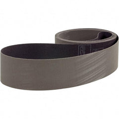 3M - 4" Wide x 132" OAL, A30 Grit, Aluminum Oxide Abrasive Belt - Aluminum Oxide, Coated, Cloth Backing, Dry, Series 237AA - USA Tool & Supply