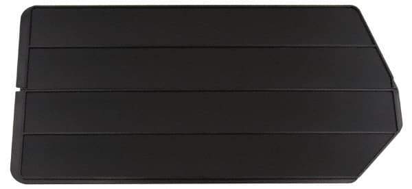 Akro-Mils - 8.4" High, Black Bin Divider - Use with 30265 - USA Tool & Supply