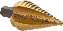 Irwin - 13 Hole Sizes, 5 to 35mm Hole Diam High Speed Steel Speedpoint Step Drill Bit - USA Tool & Supply