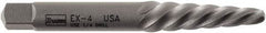 Irwin - Straight Flute Screw Extractor - #1 Extractor for 3/16 to 5/16" Screw - USA Tool & Supply